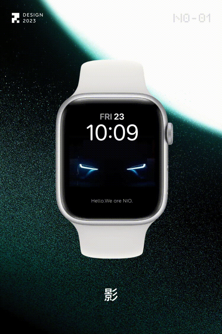 用户设计师创作的Apple Watch表盘现已上线_NIO APP精选 -NIO蔚来官网